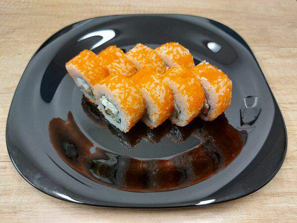 Cуши-соро - Ролл Супер Калифорния с лососем