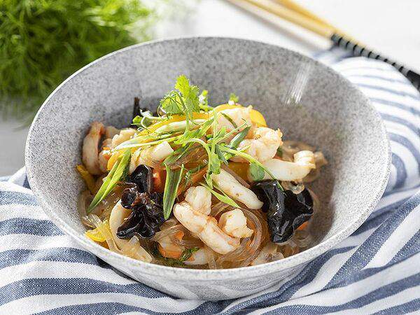 Империя Пиццы и Суши - Рисовая лапша с морепродуктами