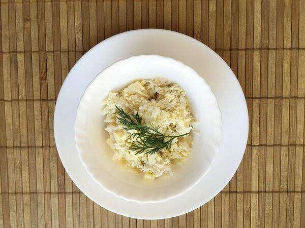 Кафе Мария - Салат из курицы с ананасом