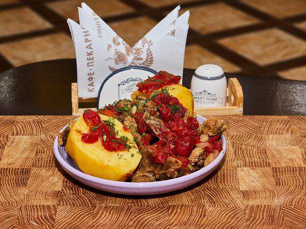 Кафе пекарня - Хашлама из говядины
