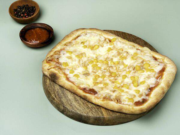 Сытый Бо - Детская римская пицца с курицей и кукурузой