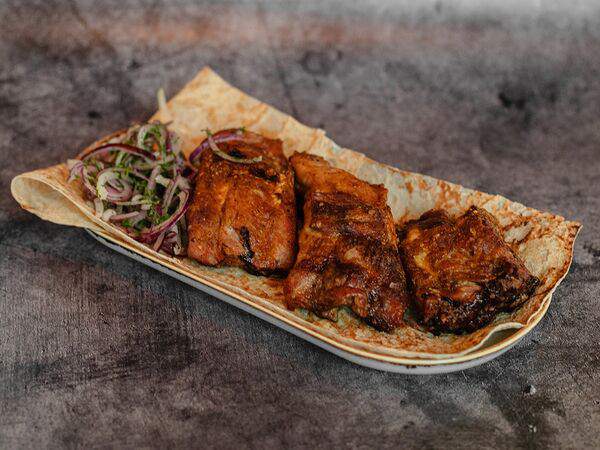 Сад On line - Шашлык из свиных ребрышек