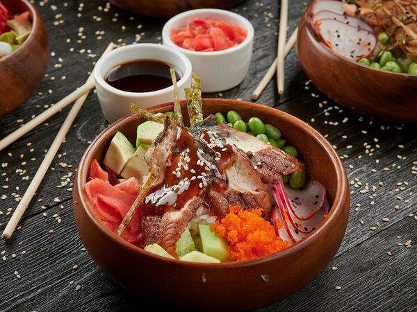 Pan American 8500 - Поке с угрем