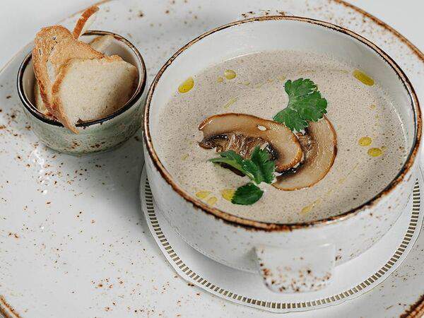 Ресторан Россия - Суп-крем грибной