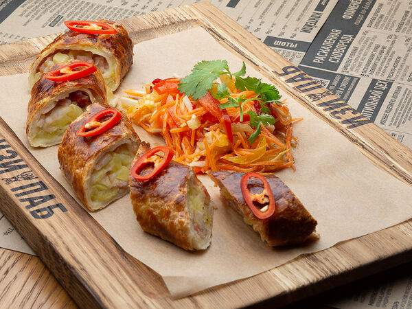 Изи Паб - Штрудель картофельный с беконом