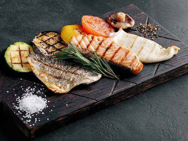 Кафе Nебо - Морское ассорти гриль