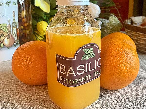 Basilico - Сок апельсиновый свежевыжатый