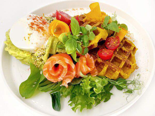 Organic Origin - Бельгийские вафли с топпингами