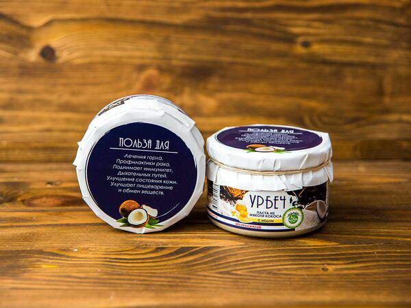 Восточная выпечка - Урбеч из мякоти кокоса