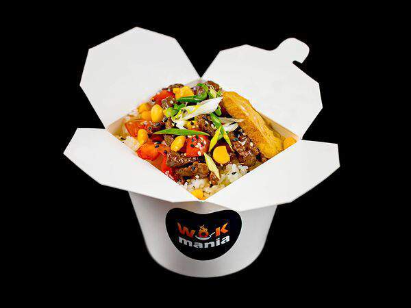 Wokmania - Вок рис Гохан с говядиной