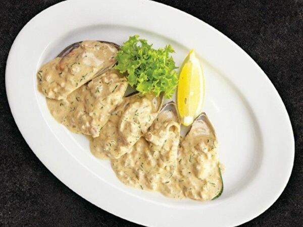 Атмосфера - Мидии Киви в сливочном соусе