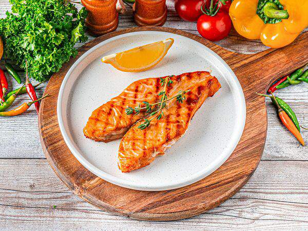 Ресторан Емеля - Стейк из семги на гриле