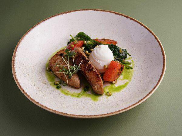 T-Cafe - Тунец со шпинатом