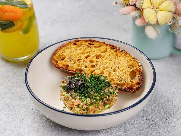 Pl bar - Тартар из лосося