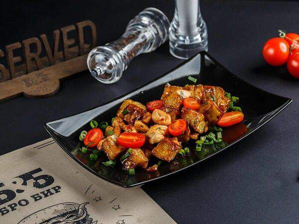 Б&Б Бар - Салат Карамелизированные баклажаны с курицей