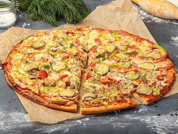 Дом Еды - Пицца с курицей и грибами