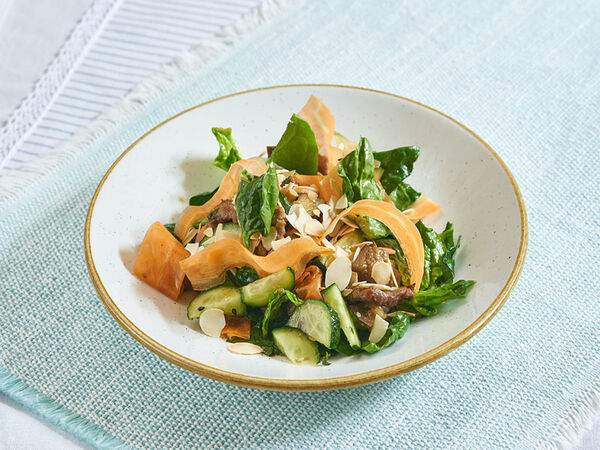 Zoom cafe - С говядиной и маринованным баклажаном (салат)