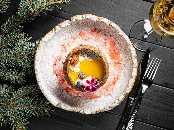 Гости рестопаб - Миндальный пудинг