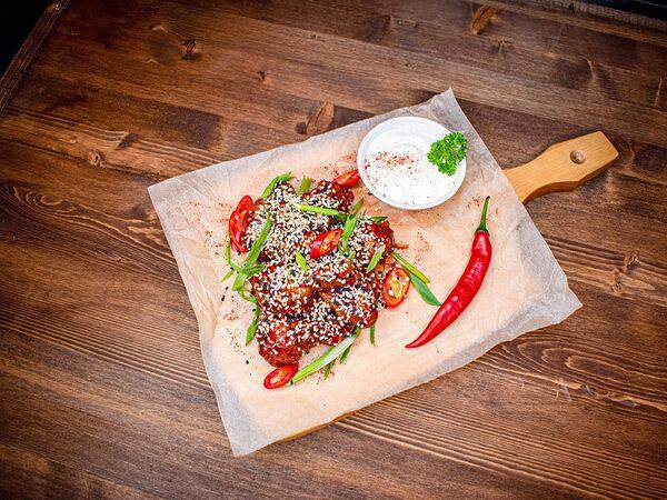 Бар Бавария - Крылышки в соусе BBQ