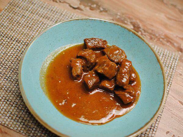 Окрошка - Гуляш из говядины