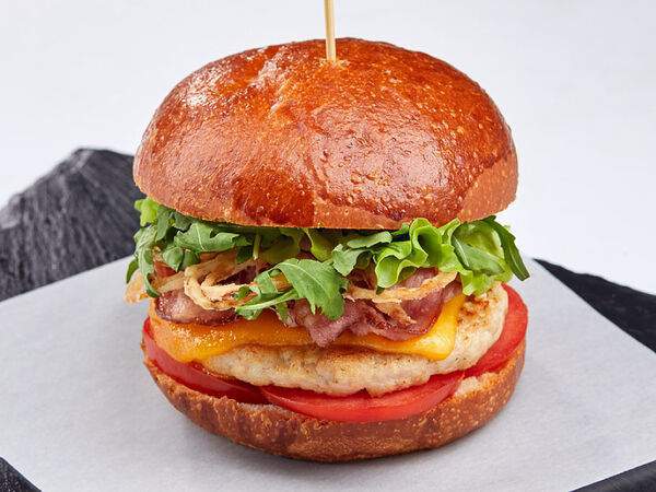 Пицца Темпо - Бургер с курицей и рукколой