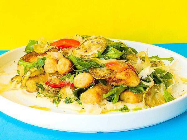 Maccheroni - Ньокки картофельные с печеными овощами