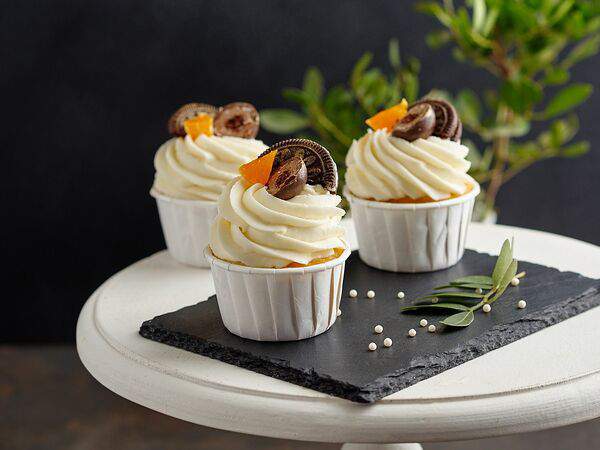 Кондитерская Ежевика - Капкейк ванильный с манго