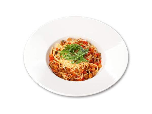 Чебуречная Брынза - Спагетти Вегетариано