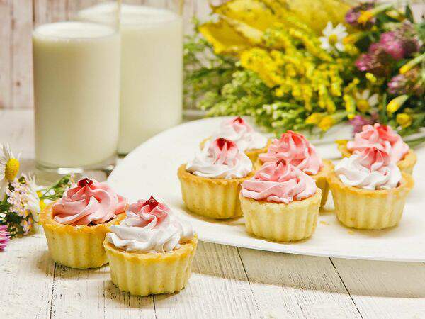 Росвкус - Корзиночки Ассорти со сливками