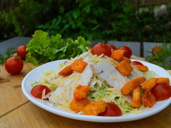 Ежевика - Цезарь с курицей