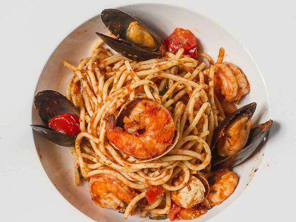 Parkking - Спагетти с морепродуктами