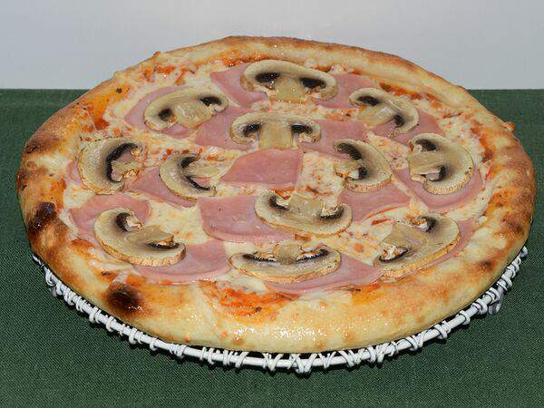 Едим дома - Пицца Ветчина-грибы