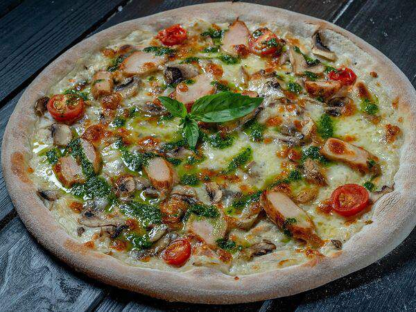 12 - Пицца курица и вешенки