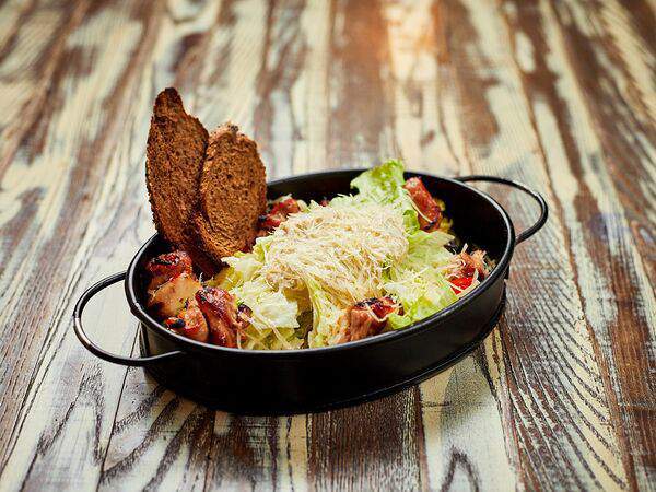 Штофъ - Цезарь с куриным шашлыком