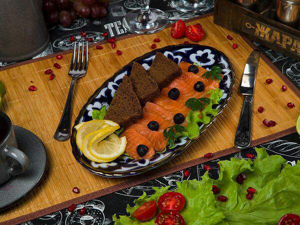 Чайхона lounge - Слабосолёная сёмга