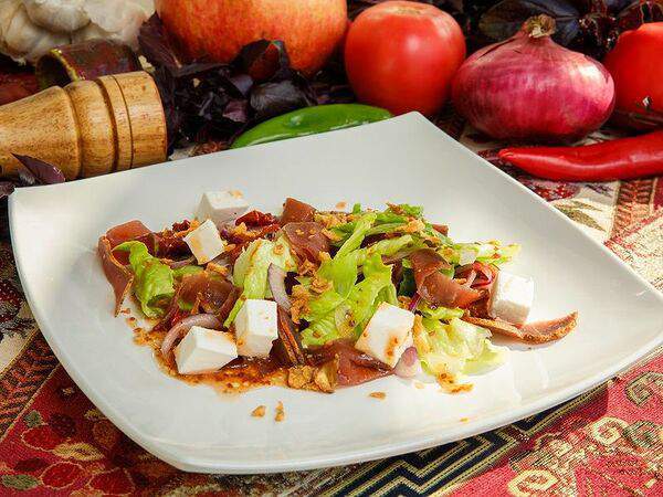 Кафе Отдых - Салат с вяленой говядиной