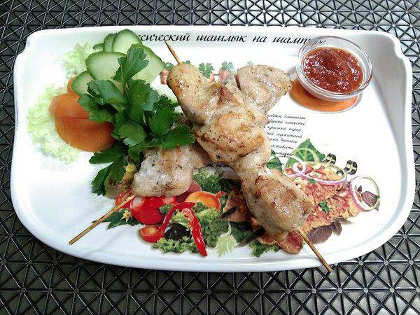 Lounge bar - Филе цыпленка на шпажке