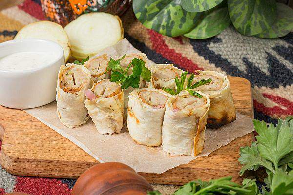 Мушмула - Люля с курочкой в лаваше