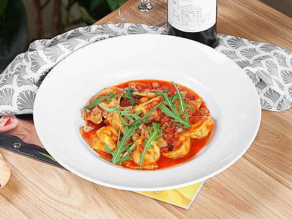 Перчини - Тортелли с морепродуктами