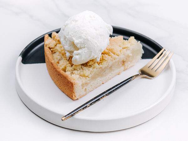 Воронка кофе и вино - Яблочный крамбл