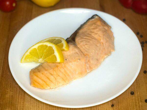 Bazar - Филе лосося на пару