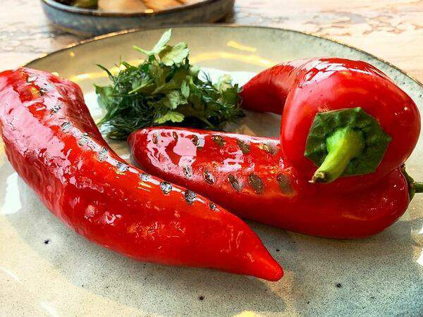 Окрошка - Перец на гриле