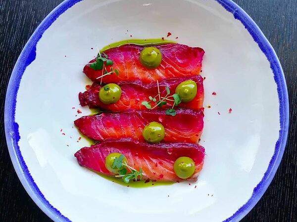 Белый берег - Гравлакс из сёмги