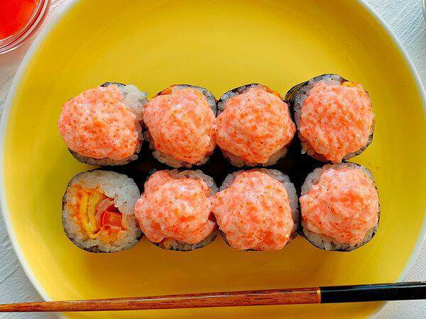 Пицца Сан - Запеченный ролл с беконом