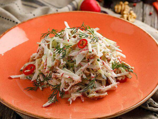 Казан Мангал Kazan Mangal - Салат по-кутаисски