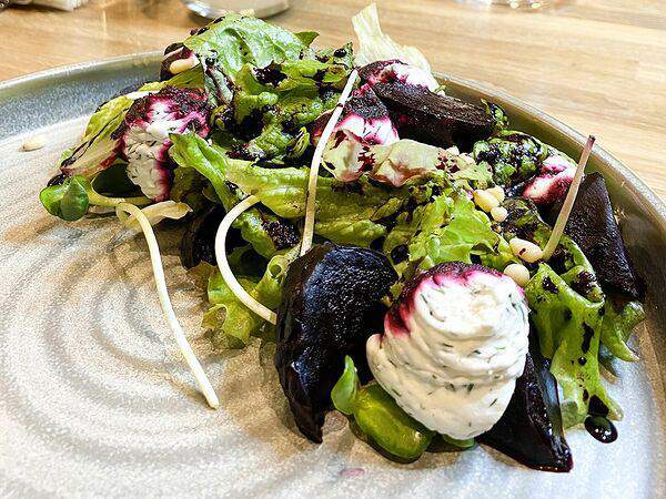 Агата - Печёная свёкла и зелень