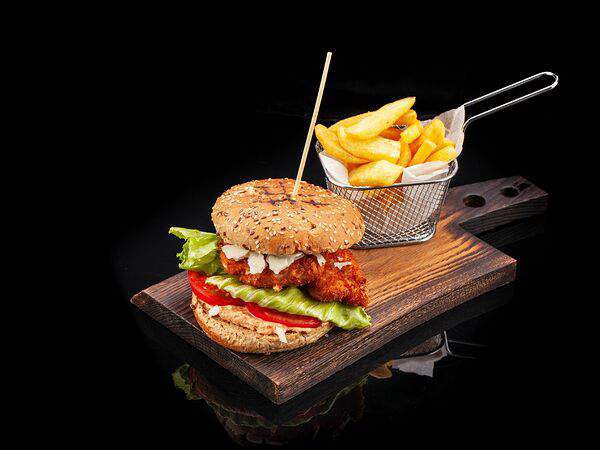 Греко гриль бар - Бургер мэ котопуло пане