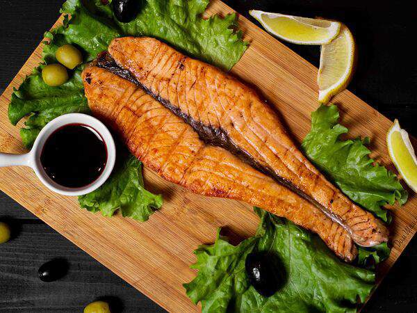 Дом шашлыков - Семга на углях