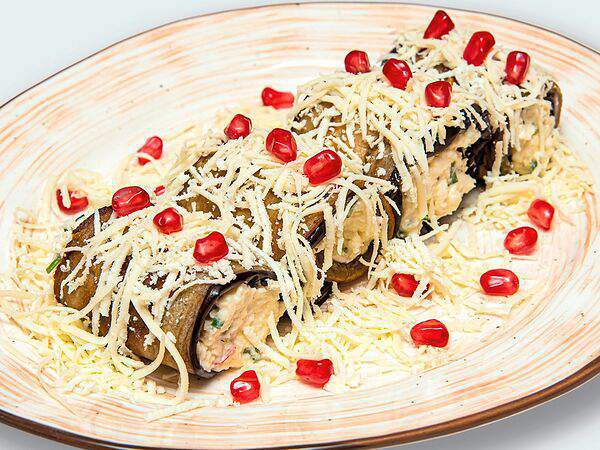 In Georgia - Рулеты из баклажанов с начинкой из сыра