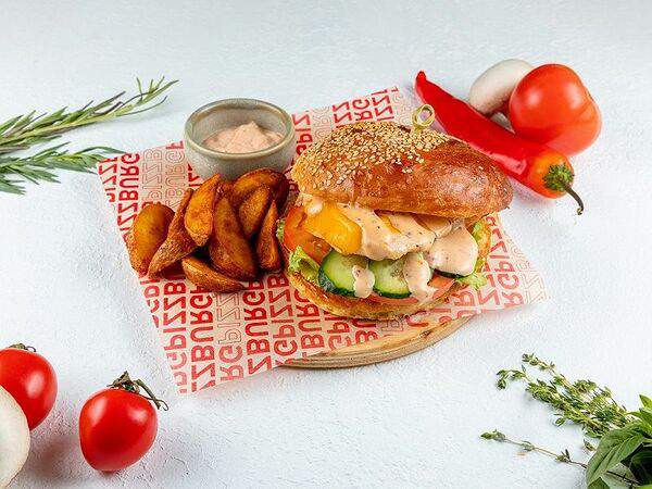 PizzBurg - Бургер с курицей